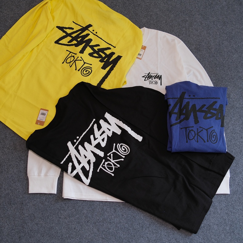 In Stock Stussy 26Ss City Limited Tee Tokyo Long Sleeve T-Shirt