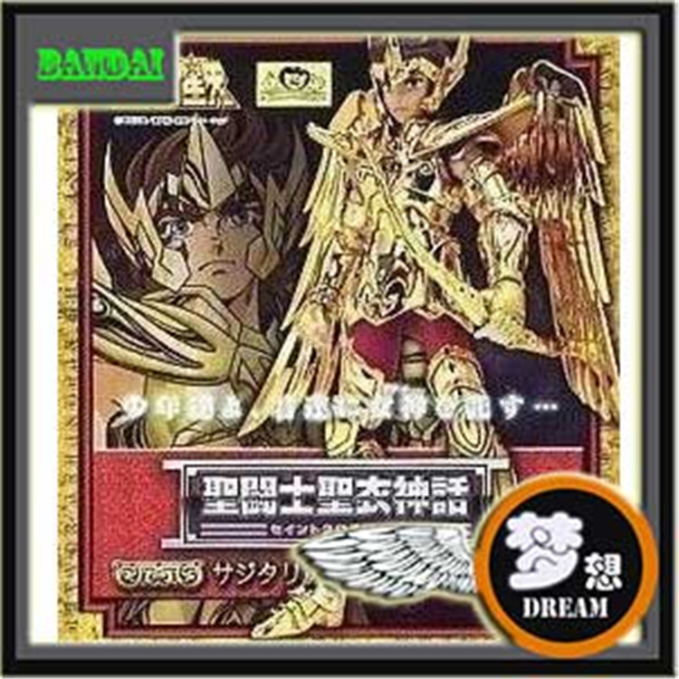 Bandai Japanese version of the holy clothing myth Saint Seiya 1 0 old gold Sagittarius Iolos model