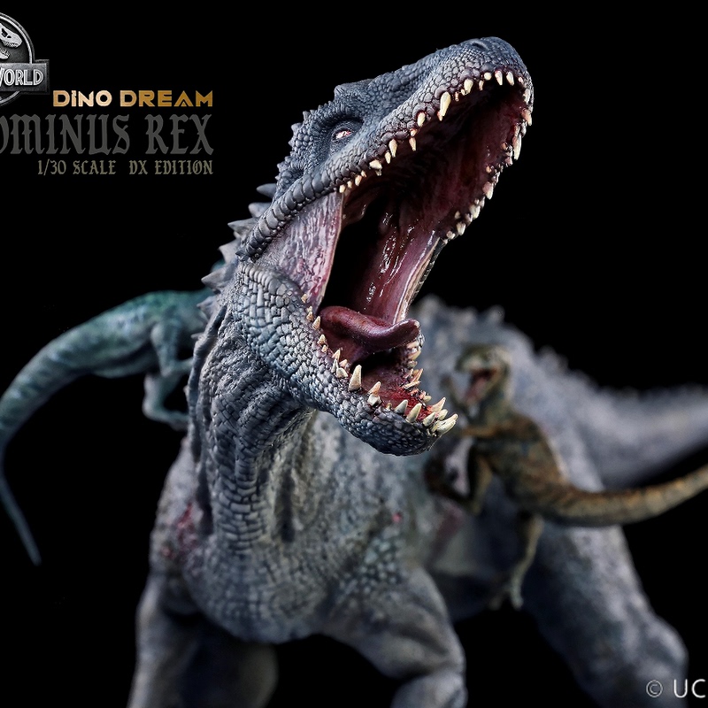 Dinodream Jurassic World Indominus Rex Statue Model 10Th Anniversary Edition Authentic Free Shipping Dinodream Jurassic World Indominus Rex Statue Model 10Th Anniversary Edition Authentic Free Shipping