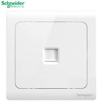 Schneider Electric switch socket telephone socket wall telephone panel weak current socket light and elegant white