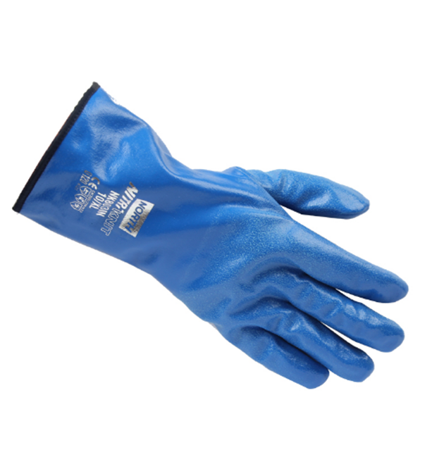 Honeywell Honeywell NK803IN 10 with thermal lining nitrile chemical gloves spot