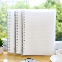 Cycad Time Simple Notebook A5 B5 Loose-Leaf Book Student Notepad Sub Grid Blank HandBook Tool