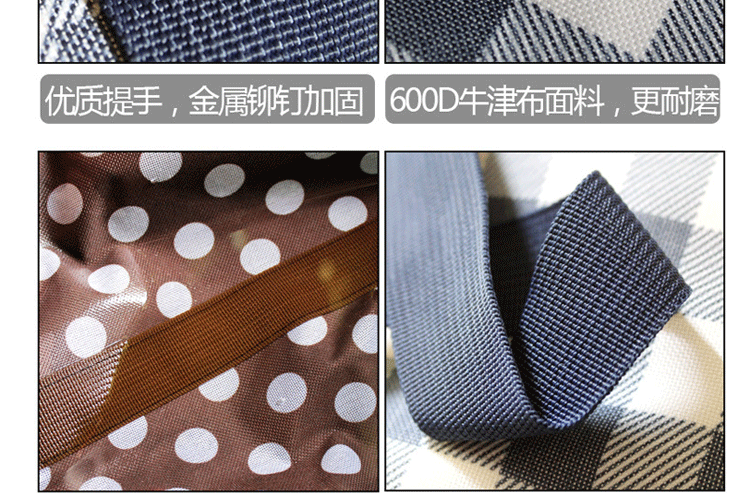 Túi du lịch công suất lớn di chuyển túi đóng gói duffel túi quần áo quilt lưu trữ túi kiểm tra túi vải có thể gập lại tui du lich