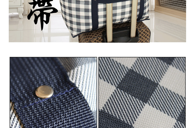 Túi du lịch công suất lớn di chuyển túi đóng gói duffel túi quần áo quilt lưu trữ túi kiểm tra túi vải có thể gập lại tui du lich