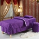 Ren Beauty khăn trải giường denim bedspread giường bìa có thể được tùy chỉnh massage dầu gội đầu massage bedspread màu đơn giản - Trang bị tấm