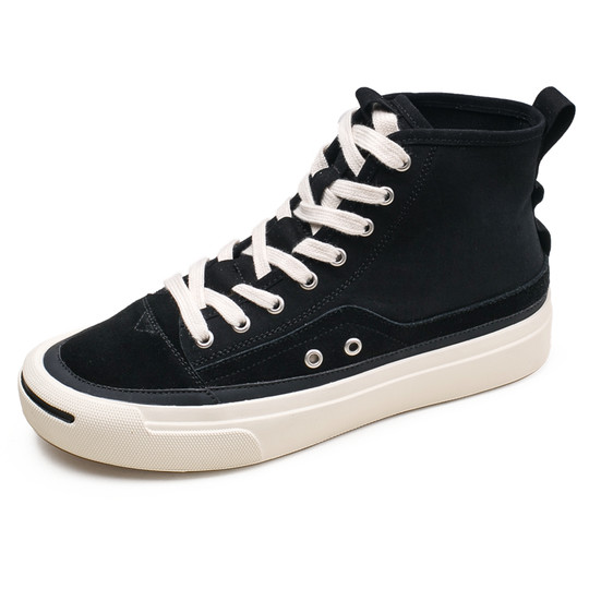 Summer Canvas Shoes for Men, High-Top Trendy Versatile Casual Shoes, Low-Top Breathable New Retro Mid-Top Korean Style Sneakers