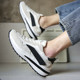 Dad's Shoes Men's 2025 Summer New Trbottomy Soft-Soled Student Casual White Shoes Running Mesh Breathable Sports Shoes