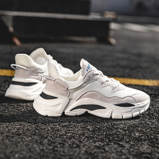 Dad Shoes for Men 2025 New Summer Casual Mesh Breathable Soft Sole Lightweight Trendy Outdoor Running Sports Shoes