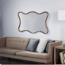 Special-shaped mirror American restaurant porch Wall decorative mirror toilet wall wall bathroom mirror wash table vanity mirror