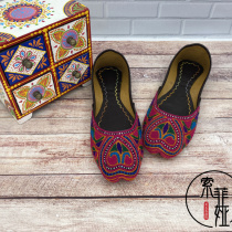 Pakistan hand-made embroidery exquisite wool embroidery embroidered color wool embroidered fine shoes