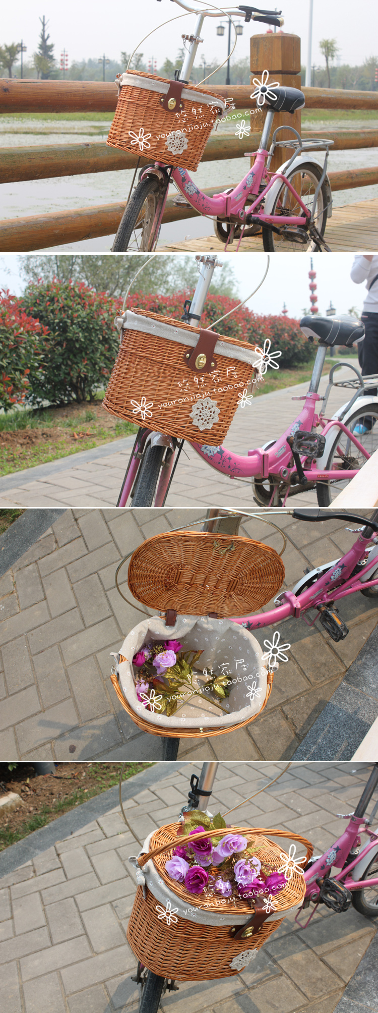 Panier pour vélo en vigne - Ref 2264709 Image 10
