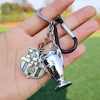 Пряжка из сплава Лиги Чемпионов + бренд Барселоны + черная подвеска