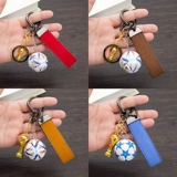 Футбольный креативный кожаный высококлассный брелок, сувенир, 2022, подарок на день рождения