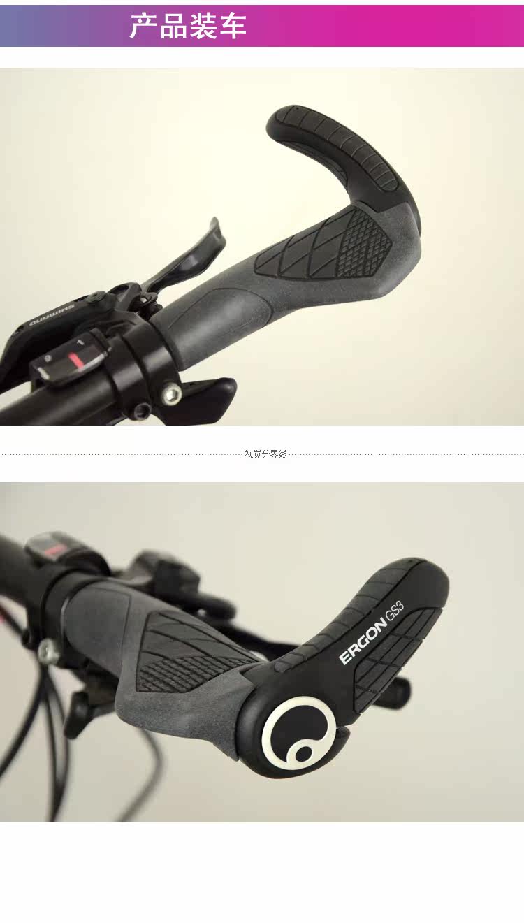Poignées de vélo ERGON - Ref 2344822 Image 10