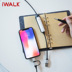 iWALK triple sạc cáp sạc kho báu táo iphone android một với hai dễ thương nhỏ điện thoại di động Huawei vinh quang Type-c compact sạc điện thoại di động kho báu cô gái phim hoạt hình sáng tạo - Ngân hàng điện thoại di động sạc dự phòng samsung 20000mah Ngân hàng điện thoại di động