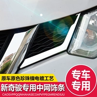 Подходит для Nissan 14-16 New Qijun Mid-Net Decorative Strip Modific
