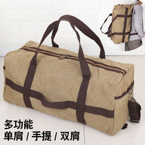 Multi-function canvas Hand bag large capacity Travel Bag Mens backpack shoulder bag luggage bag travel backpack