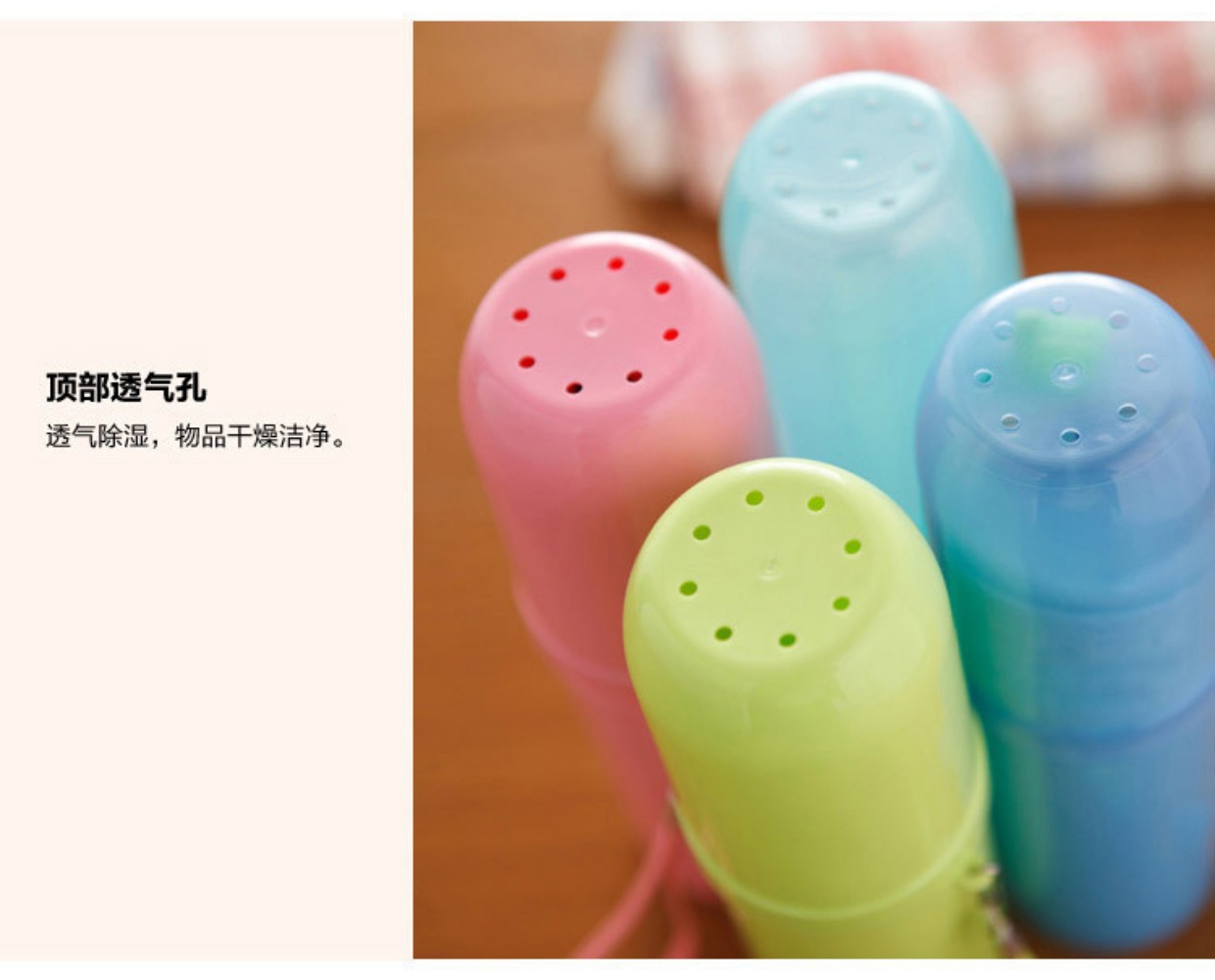 Du lịch di động rửa cốc bàn chải đánh răng hộp kem đánh răng xô đặt bàn chải đánh răng cốc vài miệng ly ly của khách sạn cung cấp - Rửa sạch / Chăm sóc vật tư túi đựng đồ trang điểm trong suốt