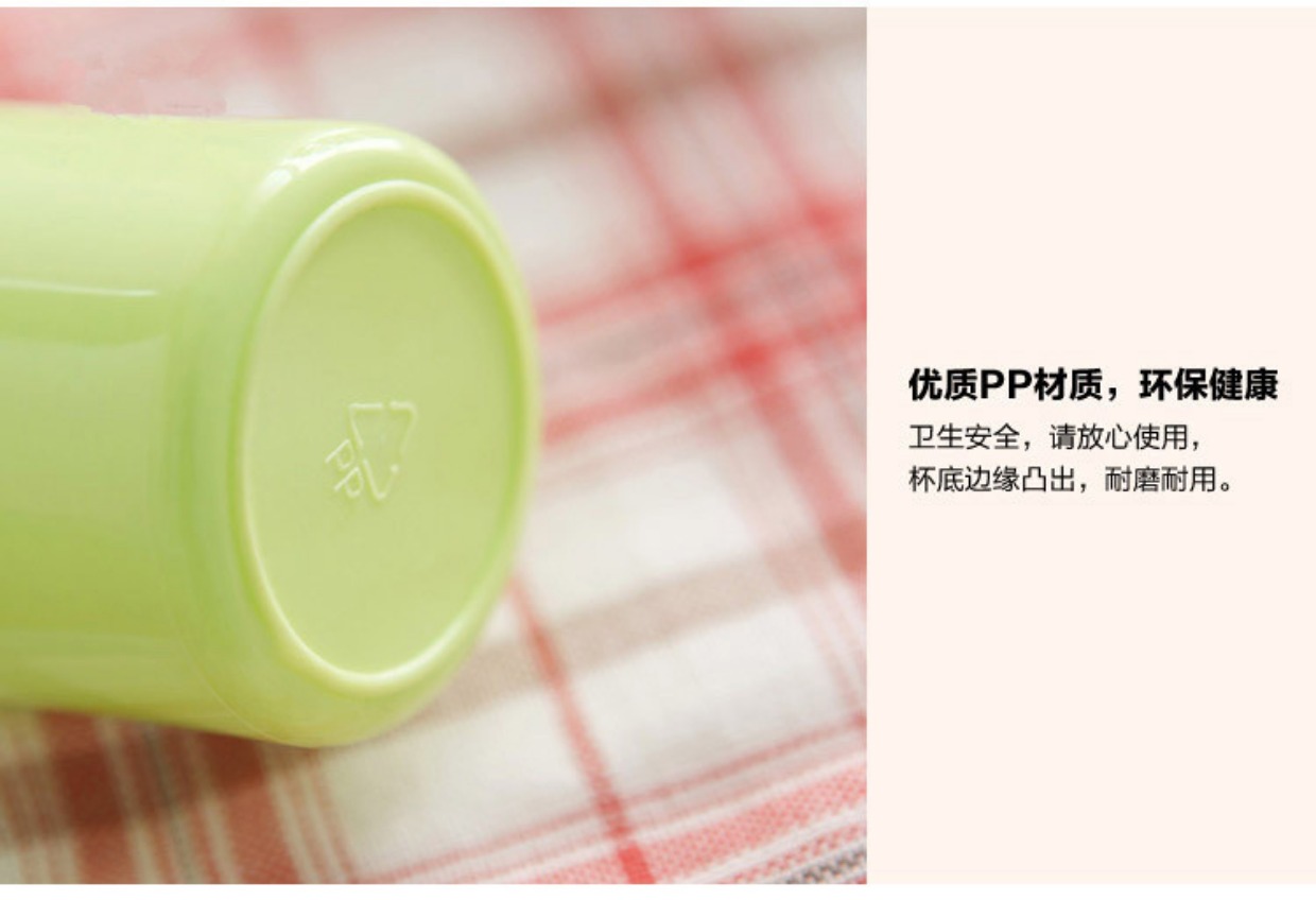 Du lịch di động rửa cốc bàn chải đánh răng hộp kem đánh răng xô đặt bàn chải đánh răng cốc vài miệng ly ly của khách sạn cung cấp - Rửa sạch / Chăm sóc vật tư túi đựng đồ trang điểm trong suốt