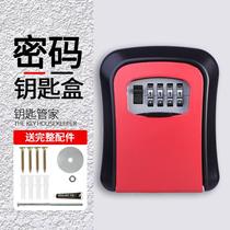 Furnishing Crypto Key Box Free From Punching Home Security Door Cat Eye Box Site Entrance Temporary Wall-to-wall Entrance Lock