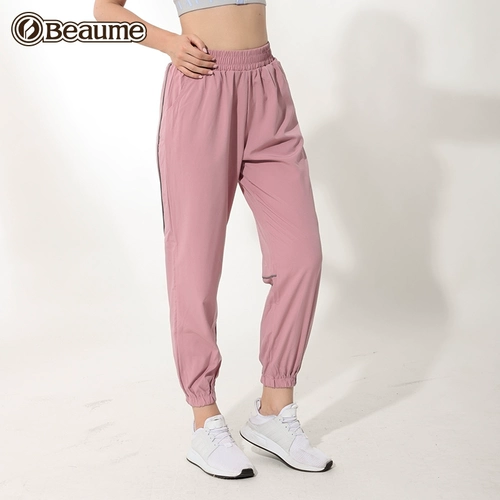 Штаны для отдыха для спортзала, дышащий комбинезон, по фигуре, эластичная талия, для бега