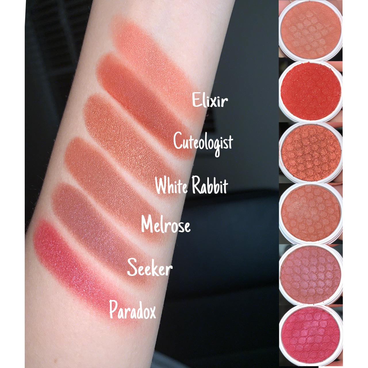 Colorpop cara bong bóng đơn sắc bóng mắt nghiền khoai tây colourpop bae sequin bóng mắt phân cực - Bóng mắt bảng màu mắt colourpop