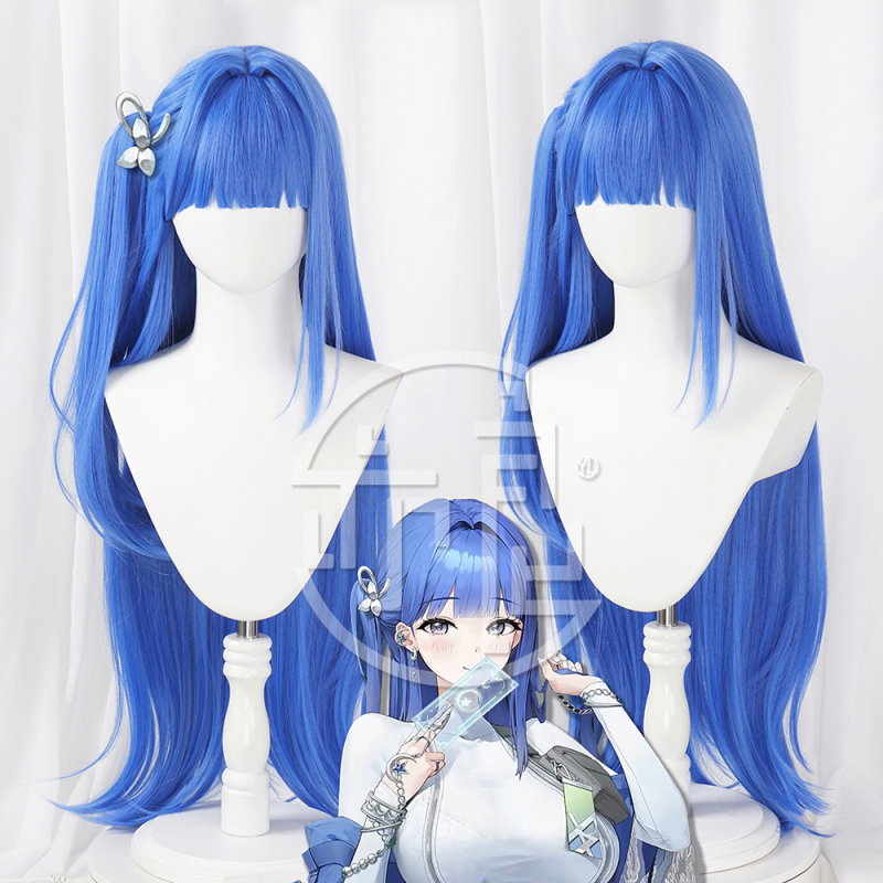 Yiliang Victory Goddess Arcana Cosplay Wig with Realistic Large Scalp and Detachable Tiger Mouth Clip