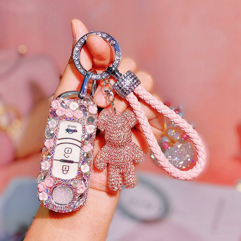 Suitable for Mazda 3 Axela Car Key Cover Atenza Cx5 Case Cx8 Shell Cx4 Cover 2021 Model Rhinestone for Women Suitable for Mazda 3 Axela Car Key Cover Atenza Cx5 Case Cx8 Shell Cx4 Cover 2021 Model Rhinestone for Women