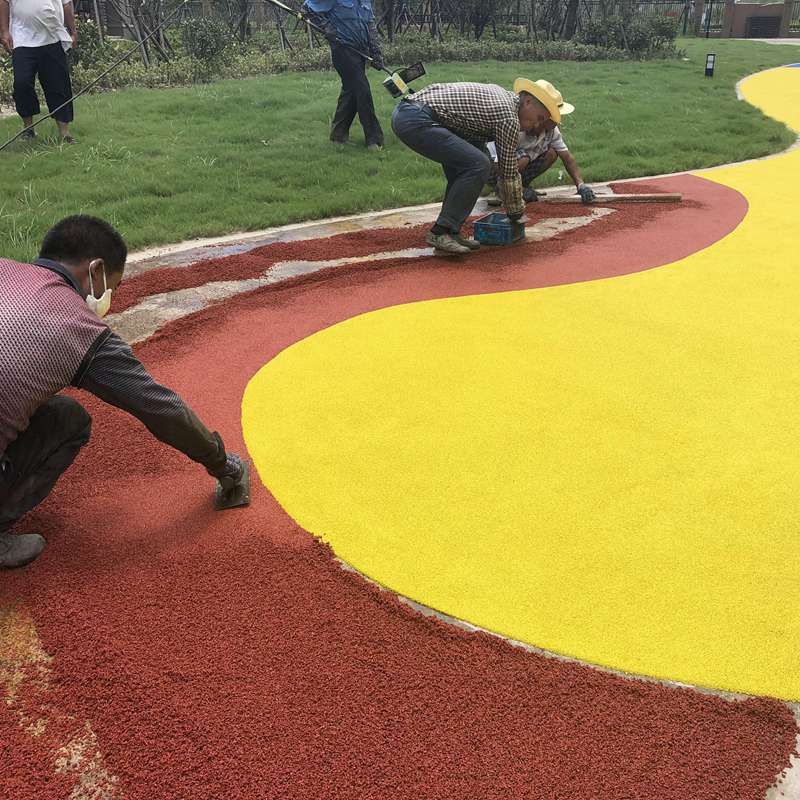 Outdoor EPDM plastic runway particles rubber mat basketball court feathers tennis court movable ground glue door construction