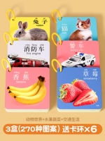 [3 коробки] Животные+фрукты и овощи+транспорт (270 узоров)