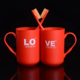 Креативный комплект для влюбленных для домашнего использования, мыло, мыльница, зубная щетка, ополаскиватель для рта