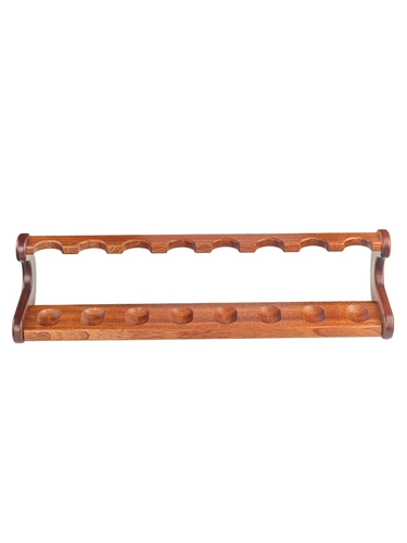 8-битная однослойная стойка для труб из цельного дерева Shubili, стойка для труб из цельного дерева, витрина, мужская декоративная стойка для труб из цельного дерева