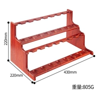 Двухслойная полка из палисандра с 16 битами
