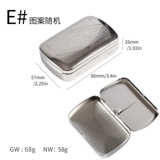 Металлическая коробка, модная банка для хранения, портсигар, аксессуары