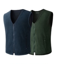 Suede vest Tibetan cyan suede waistcoat green suede vest waistcoat warm and cold proof waistcoat waistcoat