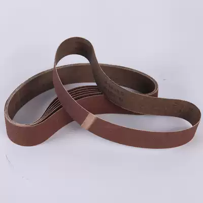 Round tube polishing machine size 760*40 Zirconium corundum sand belt zirconia alumina sand belt red brown jade belt