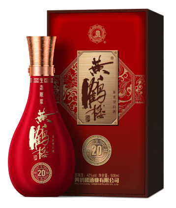 黄鹤楼酒20生态原浆42度一瓶500ml 湖北黄鹤楼酒假一赔十评价- 淘宝网