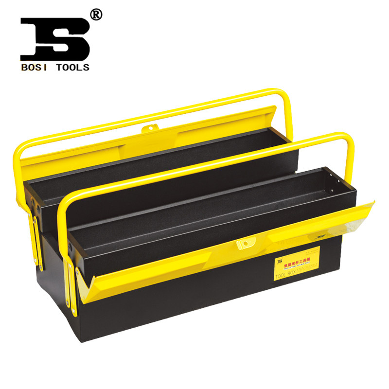 Persian Tool Bilayer Double Lever Toolbox Sheet Iron Kit BS523500 Guarantee