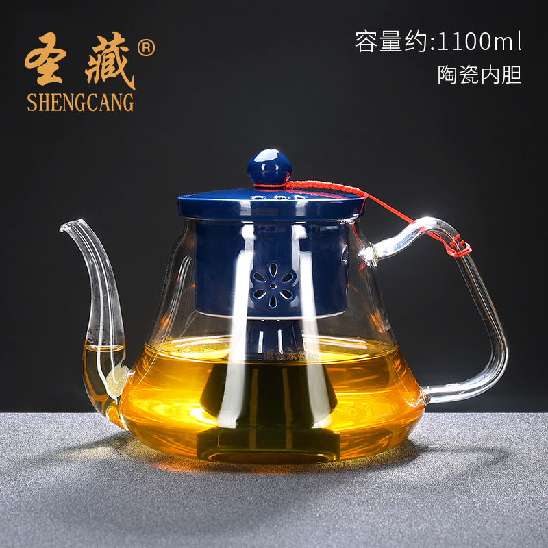 Boil tea ware suit household utensils glass teapot steam steaming tea boiled tea tea stove furnace electrical TaoLu, black and white tea