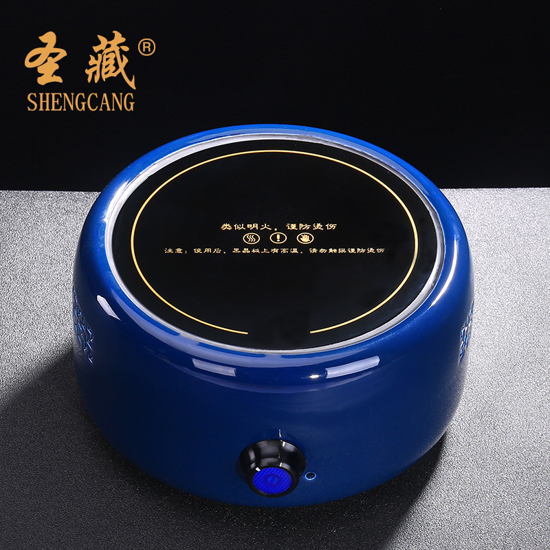 Steam boiling tea electric heating glass teapot suit small office home high - temperature electric TaoLu filter tea