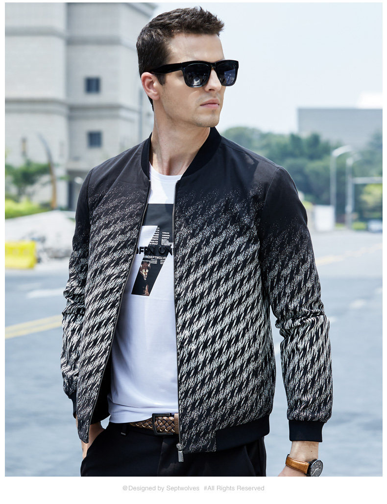 Blouson homme SEPTWOLVES    manches longues - Ref 3118615 Image 13