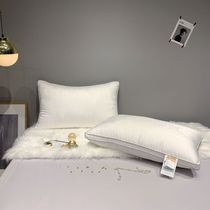 High - end hotel pillow - core 60 wood piano soybean pillow soft antibacterial resistance to luxury pillow - chip adult pillow