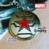 Marvel Shield Winter Captain America Winter Soldiers Sticker Điện thoại di động Case Hành lý Notebook Cup Kim loại Sticker hình sticker Carton / Hoạt hình liên quan