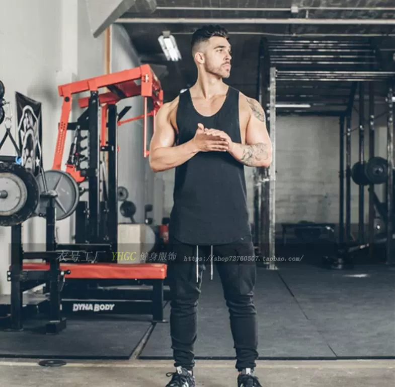 AR anh em vest mùa hè cơ bắp mới thể thao nam căng bông thể dục vest thoáng khí thời trang vest