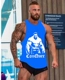 New Hulk tập thể hình chuyên nghiệp thể hình vest thể thao cản trở bông lỏng nam mồ hôi tay áo cotton áo ba lỗ