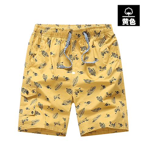 Quần nam rộng, quần mùa hè cho nam thoải mái, mặc phân bón, tăng quần short cotton thể thao 5 điểm quần áo nam đẹp