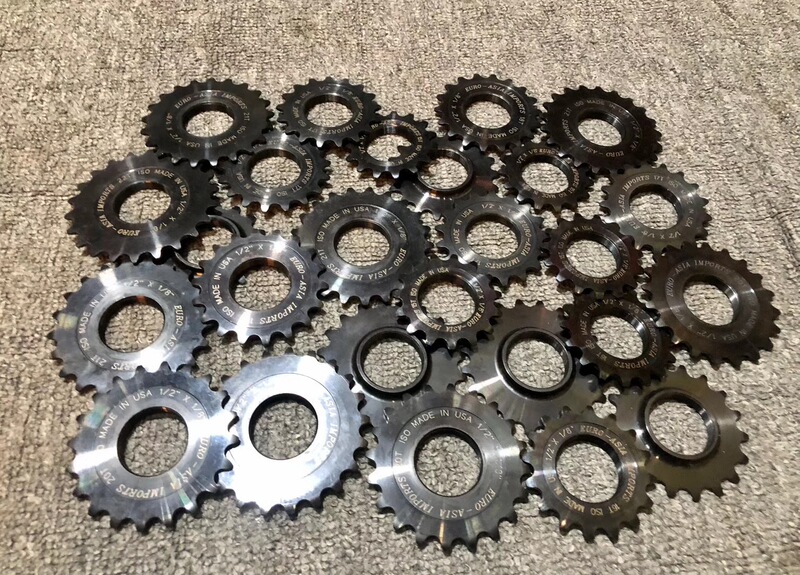 American Euro-Asia Eai Deluxe Steel Flywheel Fixed Gear Single-Speed Gear