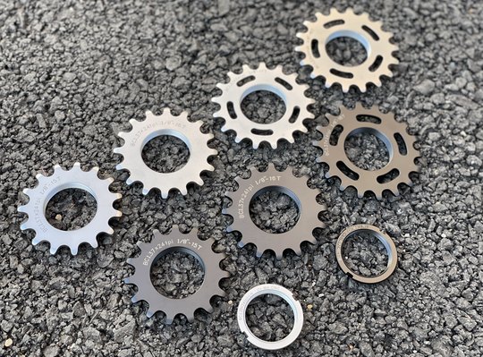 Gran Compe太雅康培 GC飞轮 死飞场地单速自行车 钢飞轮 固定环