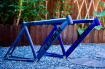 Old Leader 725 aluminum alloy frame dead flying track racing single speed bicycle frame