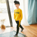 Áo len thể thao cho bé thiết lập 2018 xuân mới và thu 3-5-8-12 tuổi Cậu bé lớn xuân hai mảnh cửa hàng quần áo trẻ em Phù hợp với trẻ em